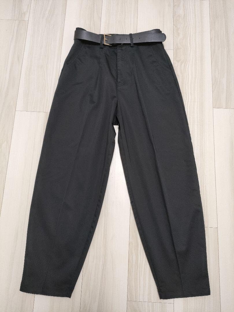 Amazon.co.jp: ZARA ザラ ベルト付きチノパン ブラック チノパンツ Amazon.co.jp: ZARA ザラ ベルト付きチノパン ブラック チノパンツ